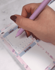 A5 Planning Notes Weekly Notepad by Plannerface