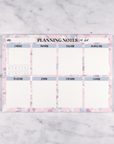 A5 Planning Notes Weekly Notepad by Plannerface