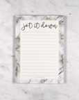 A6 Marble Notepad - Jot It Down by Plannerface