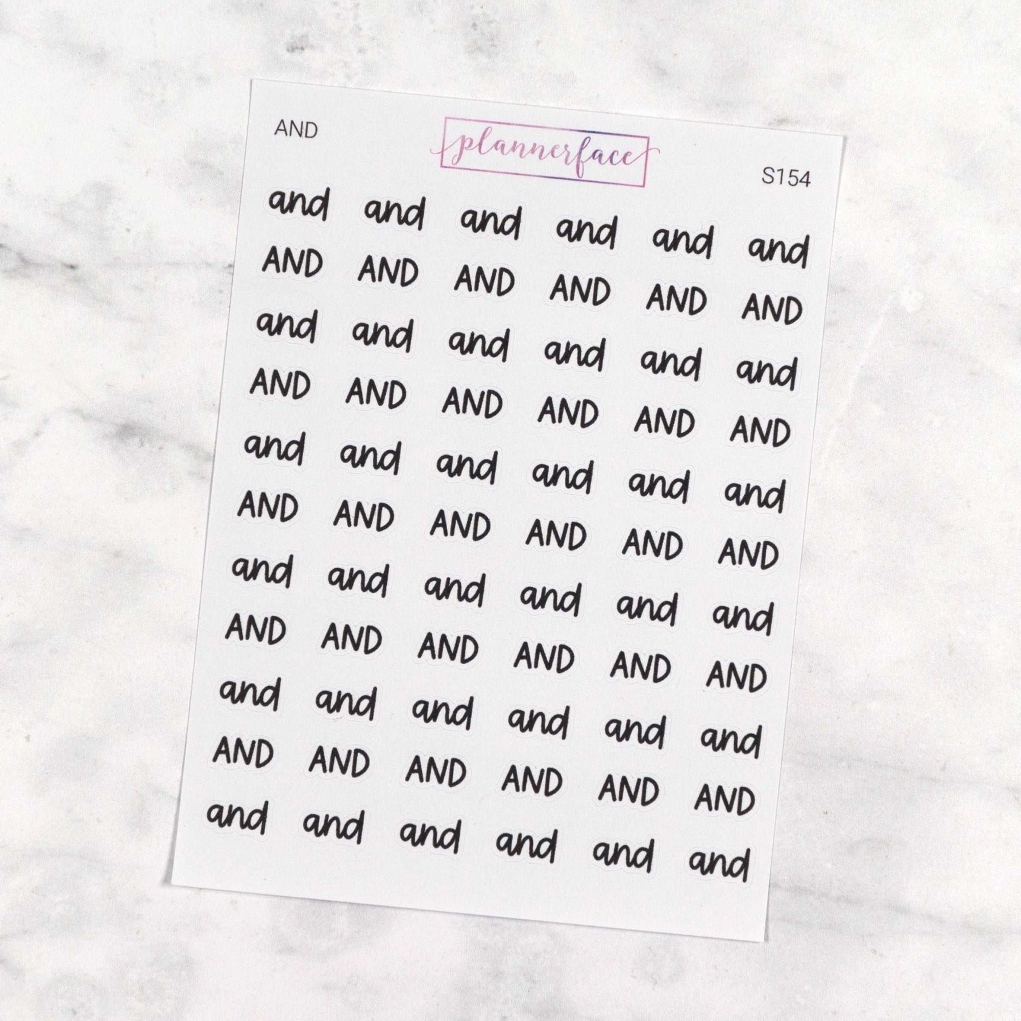 And | Scripts by Plannerface