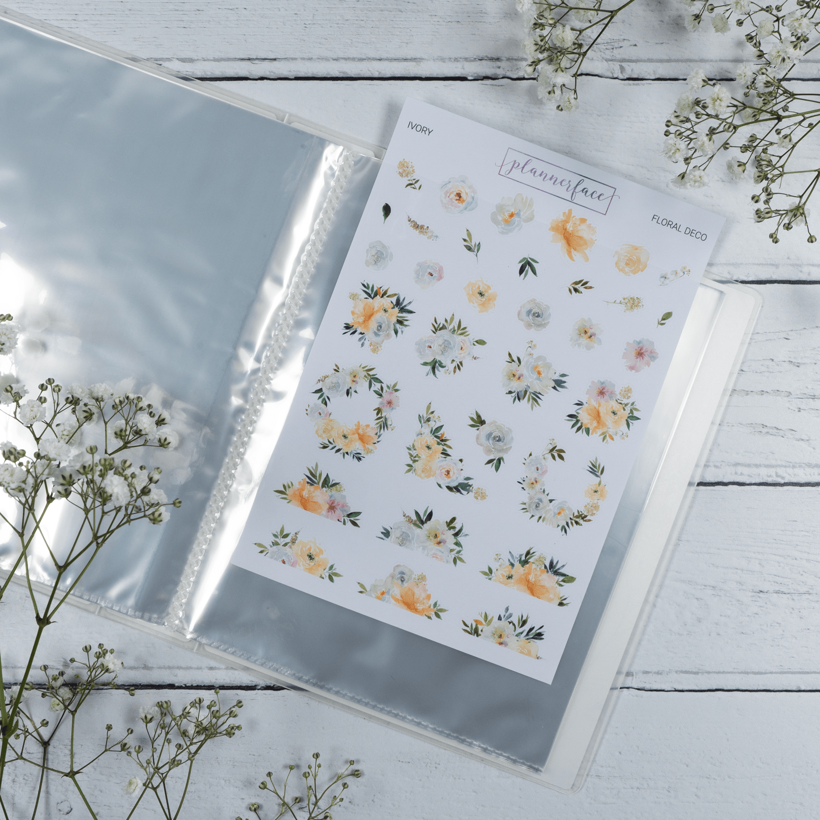 Ava Sticker Album (Large) by Plannerface