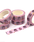 Birthday | Gold Foiled Doodle Washi Tape by Plannerface