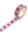 Birthday | Gold Foiled Doodle Washi Tape by Plannerface