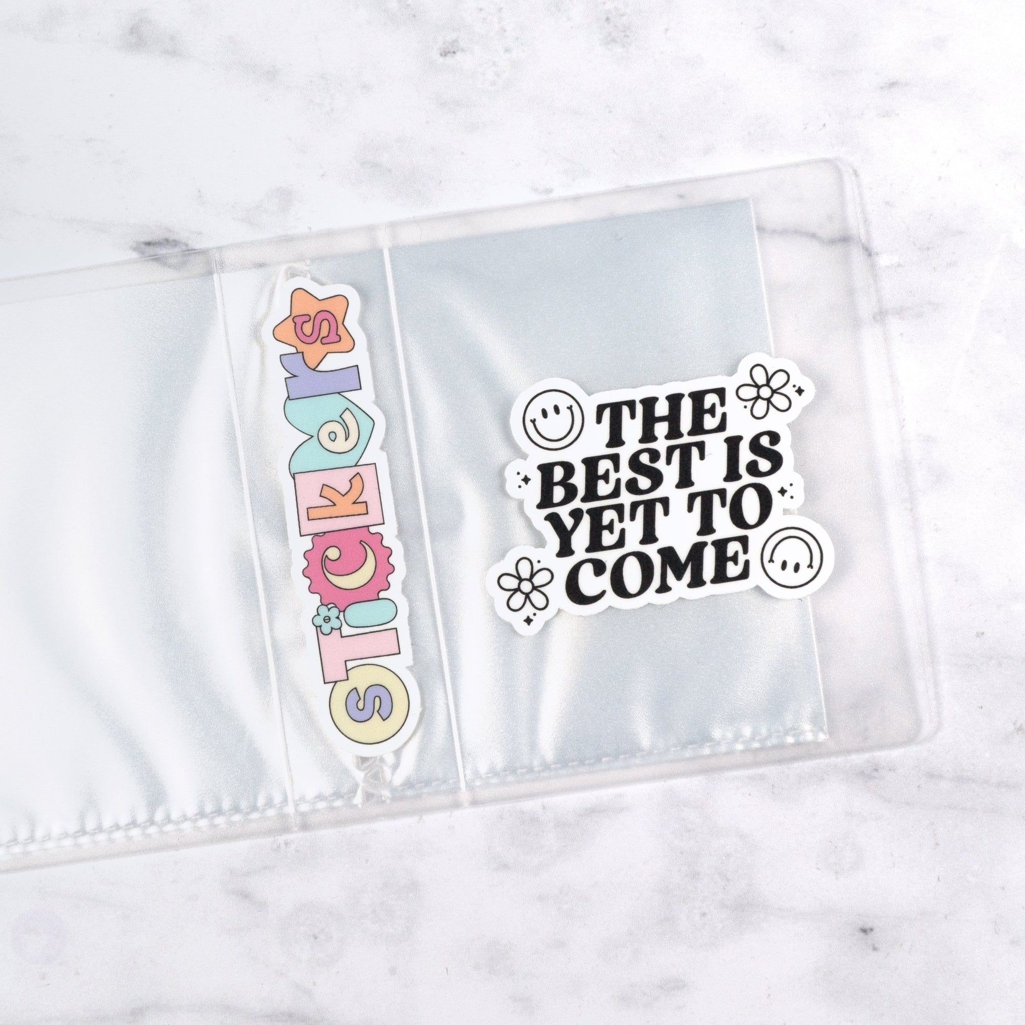 Blank Pocket Sticker Album (Mini) by Plannerface