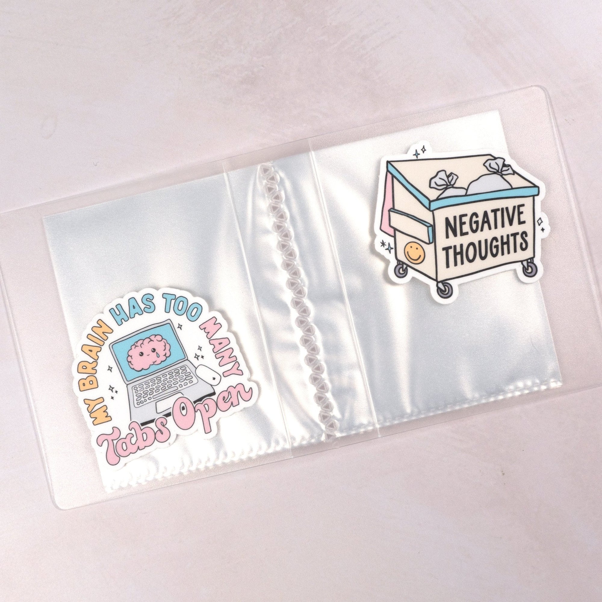 Blank Pocket Sticker Album (Mini) by Plannerface