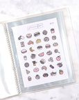 Blank Pocket Sticker Album (Small) by Plannerface