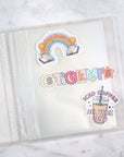 Blank Pocket Sticker Album (Small) by Plannerface