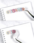 Blank Reusable Sticker Album (5" x 7") by Plannerface