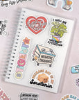 Blank Reusable Sticker Album (5" x 7") by Plannerface