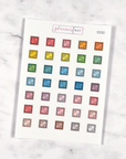 Board Games Multicolour Doodles by Plannerface