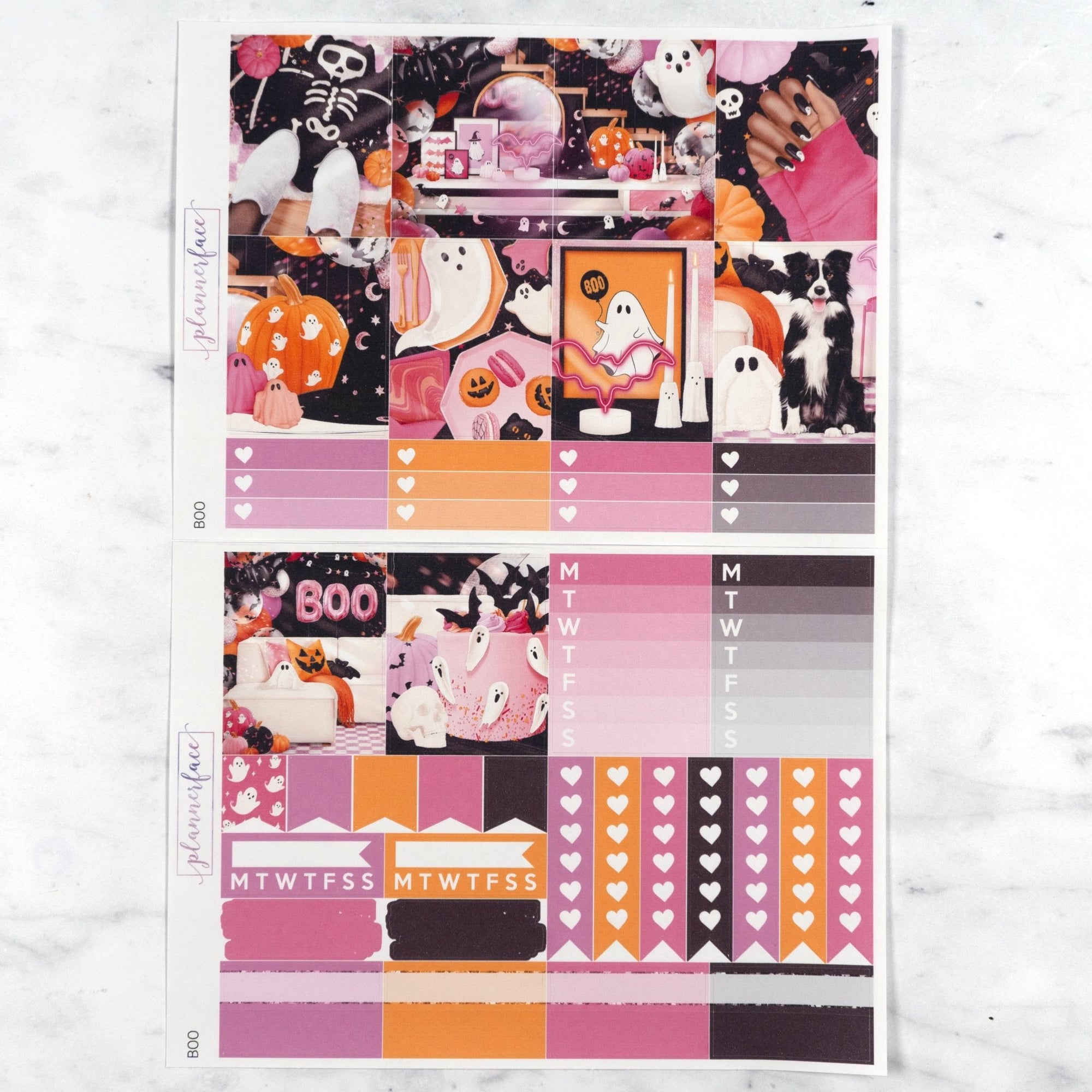 Boo Weekly Kit by Plannerface