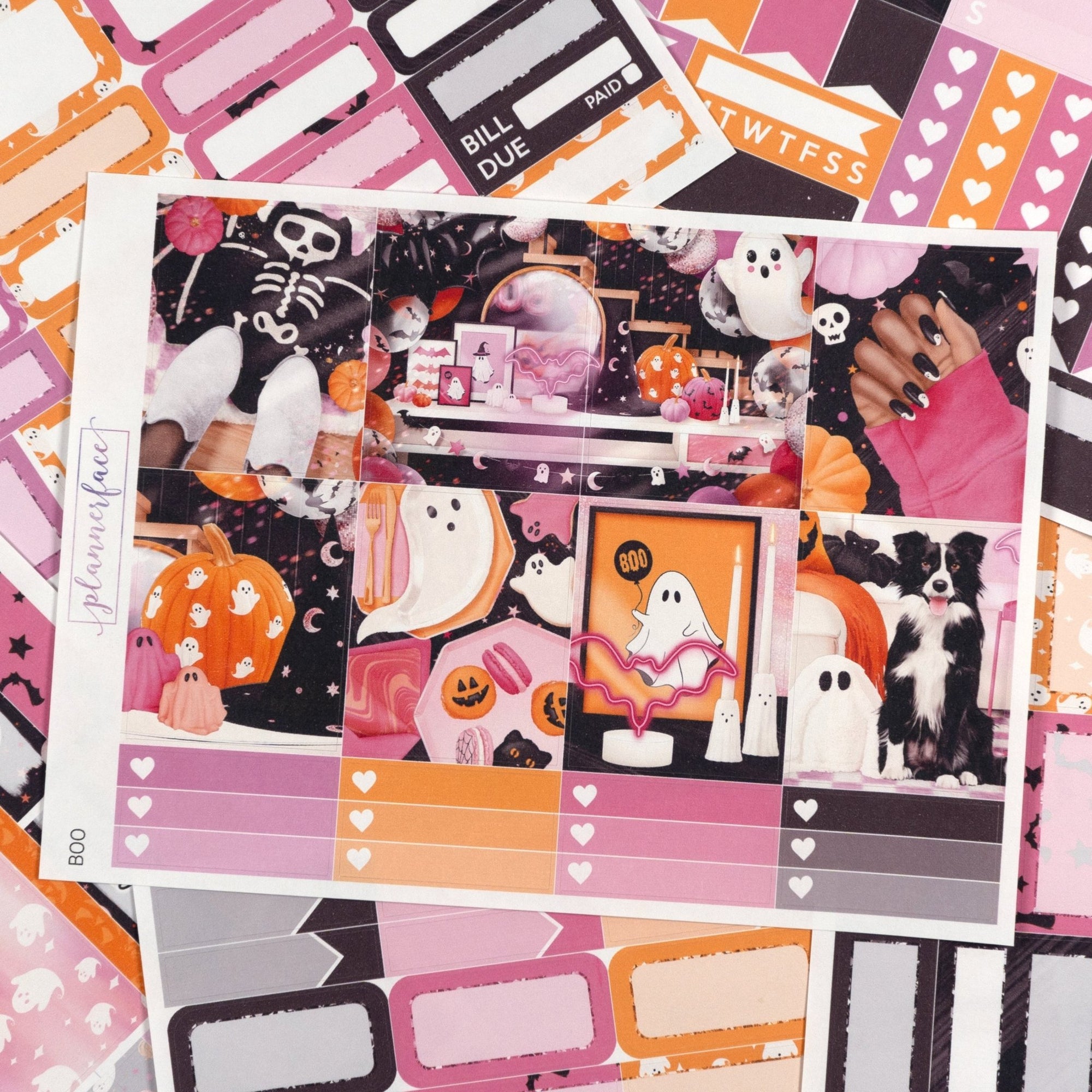 Boo Weekly Kit by Plannerface