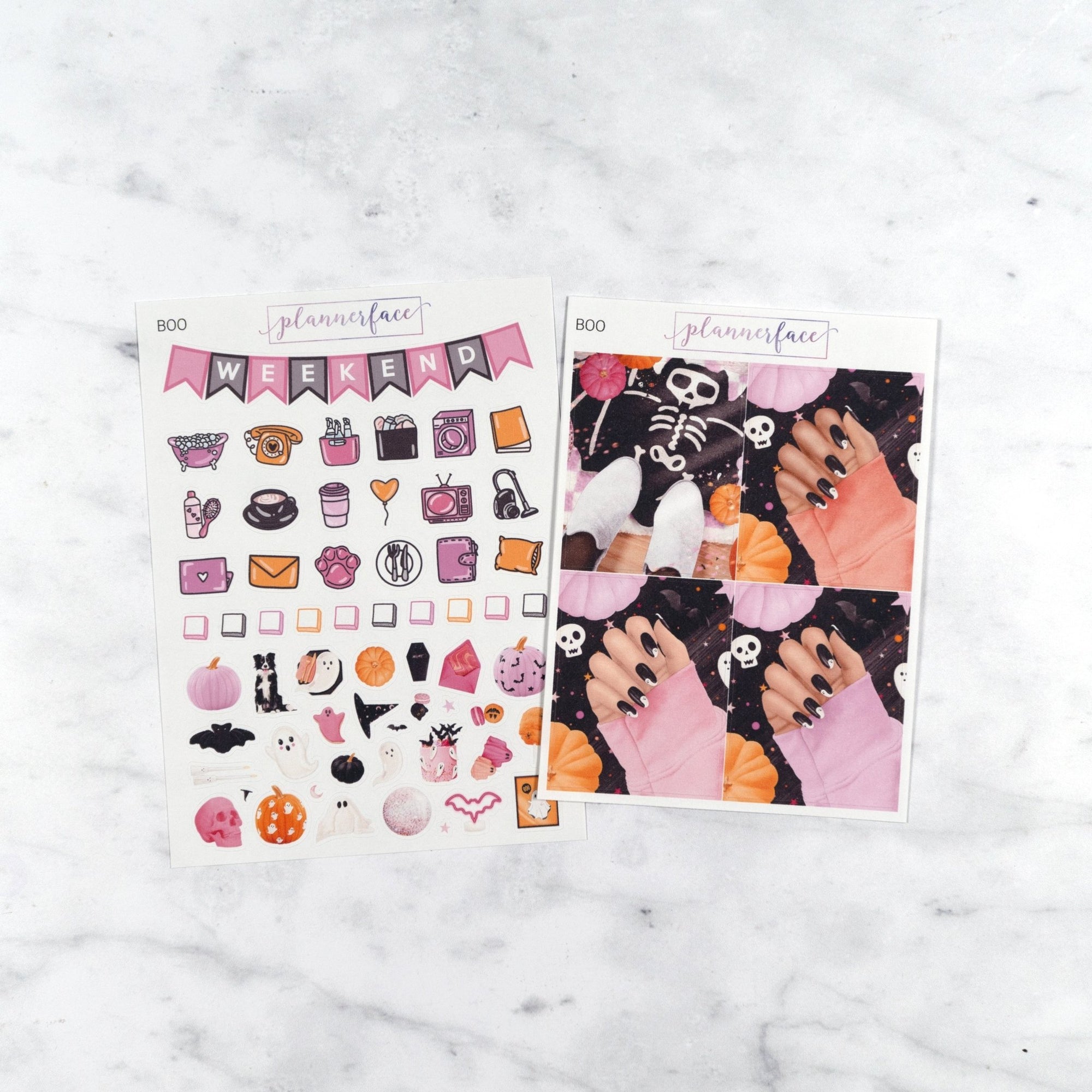 Boo Weekly Kit by Plannerface