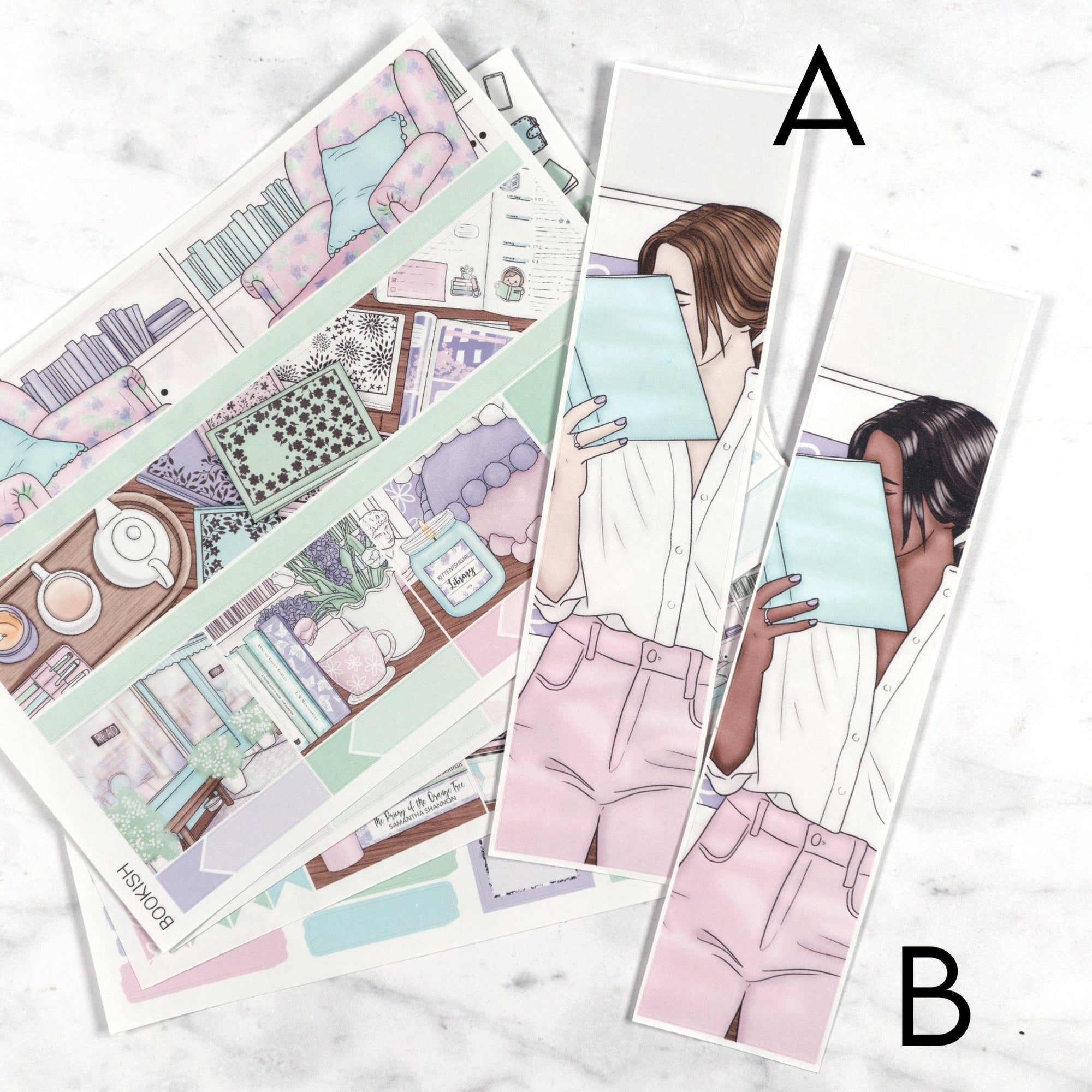 Bookish Monthly Kit by Plannerface