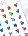 Chinese Takeaway Multicolour Doodles by Plannerface