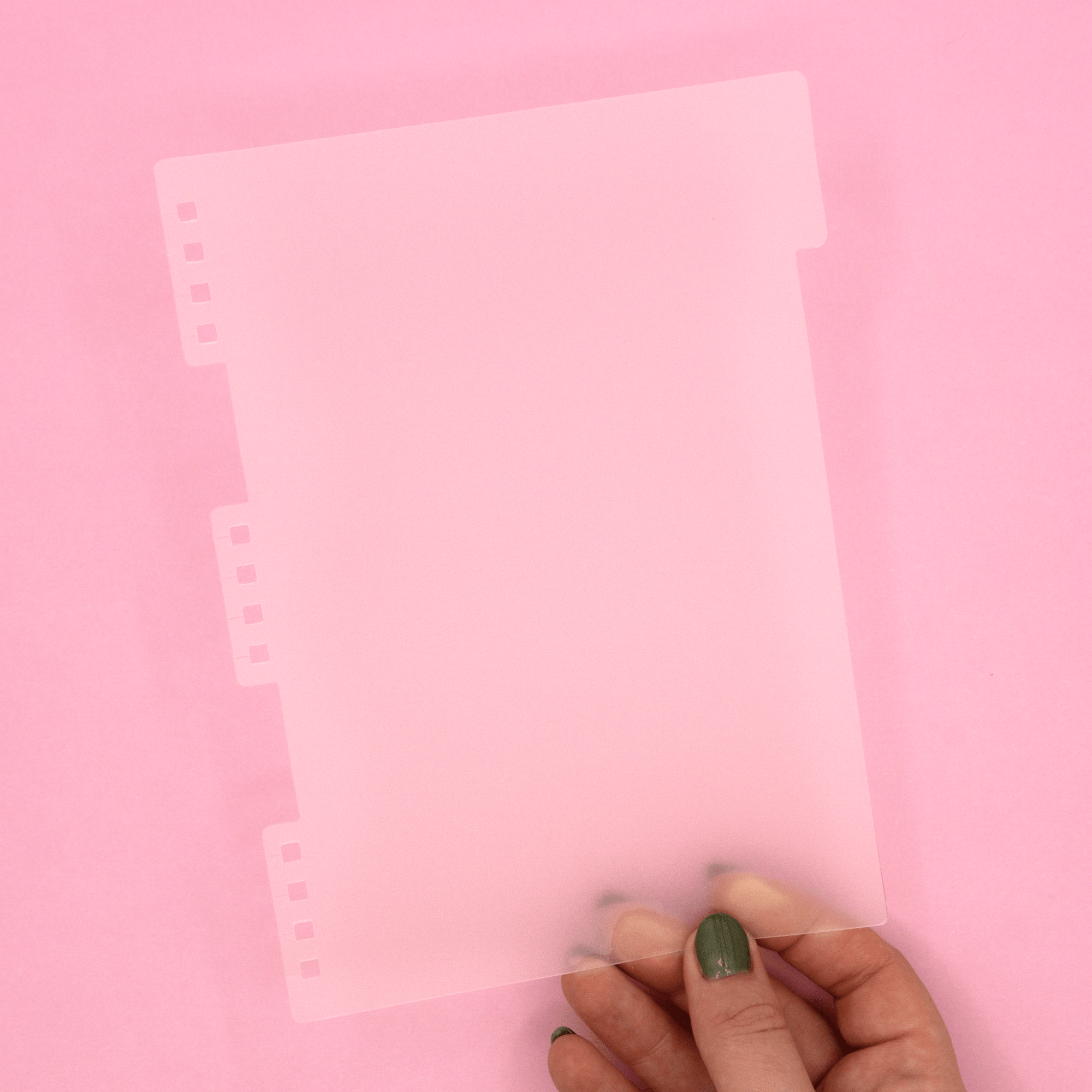 Clear Divider Set for Reusable Sticker Albums by Plannerface