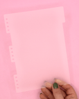 Clear Divider Set for Reusable Sticker Albums by Plannerface