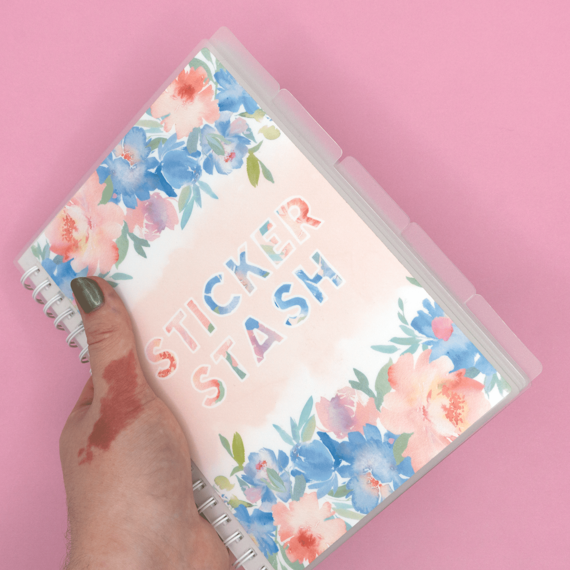 Clear Divider Set for Reusable Sticker Albums by Plannerface