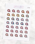 Coffee Cup Multicolour Doodles by Plannerface