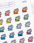 Credit Card Multicolour Doodles by Plannerface