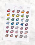 Credit Card Multicolour Doodles by Plannerface