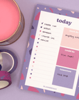 Daily Terrazzo A6 Notepad by Plannerface