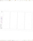 Day Extender Boxes | Tall by Plannerface