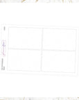 Day Extender Boxes | Wide by Plannerface