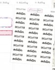 Declutter | Scripts by Plannerface