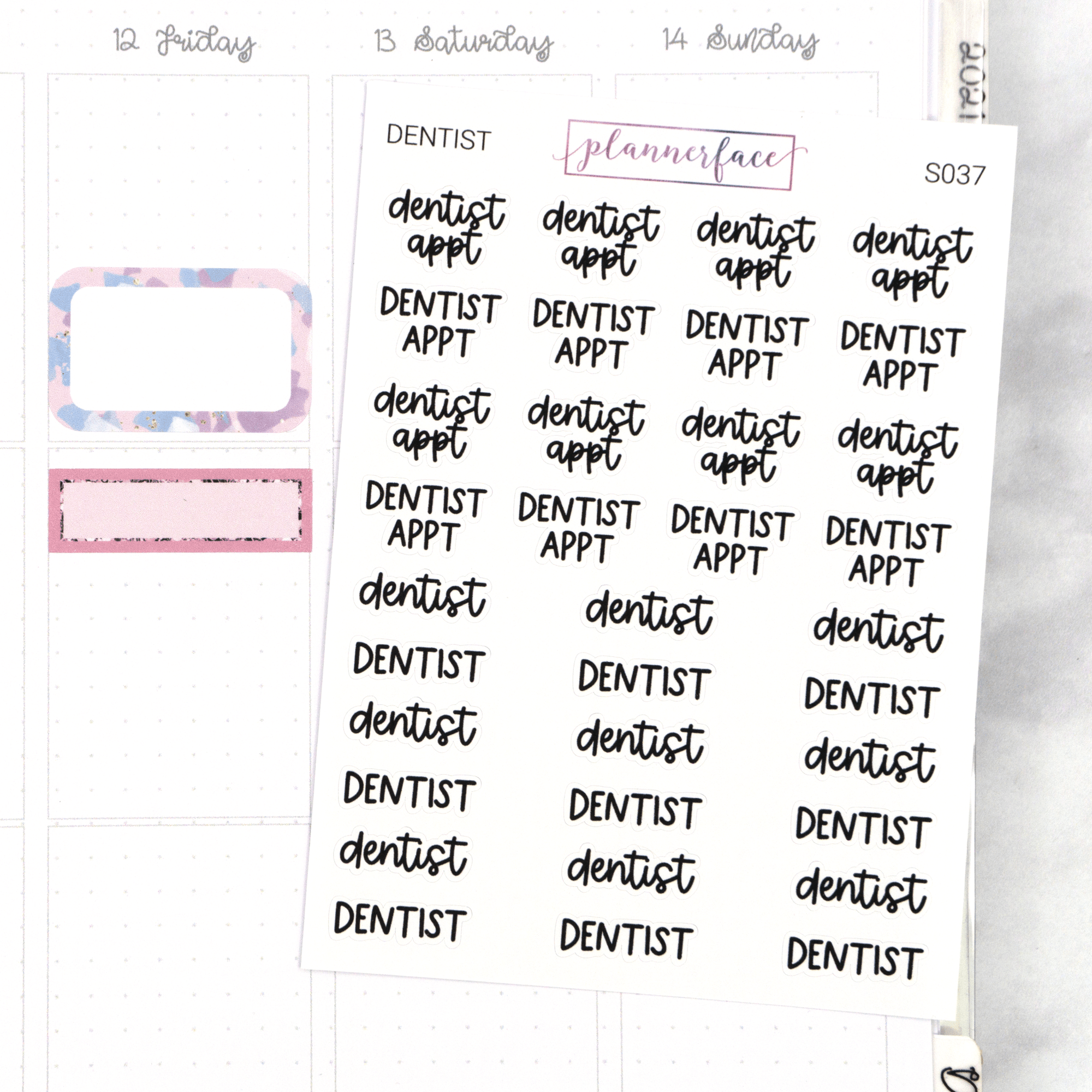 Dentist Appointment | Scripts by Plannerface