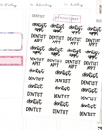 Dentist Appointment | Scripts by Plannerface