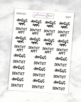 Dentist Appointment | Scripts by Plannerface