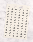 Dog Transparent Icon Stickers by Plannerface