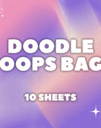 Doodle Oops Bag (10 Sheets) by Plannerface