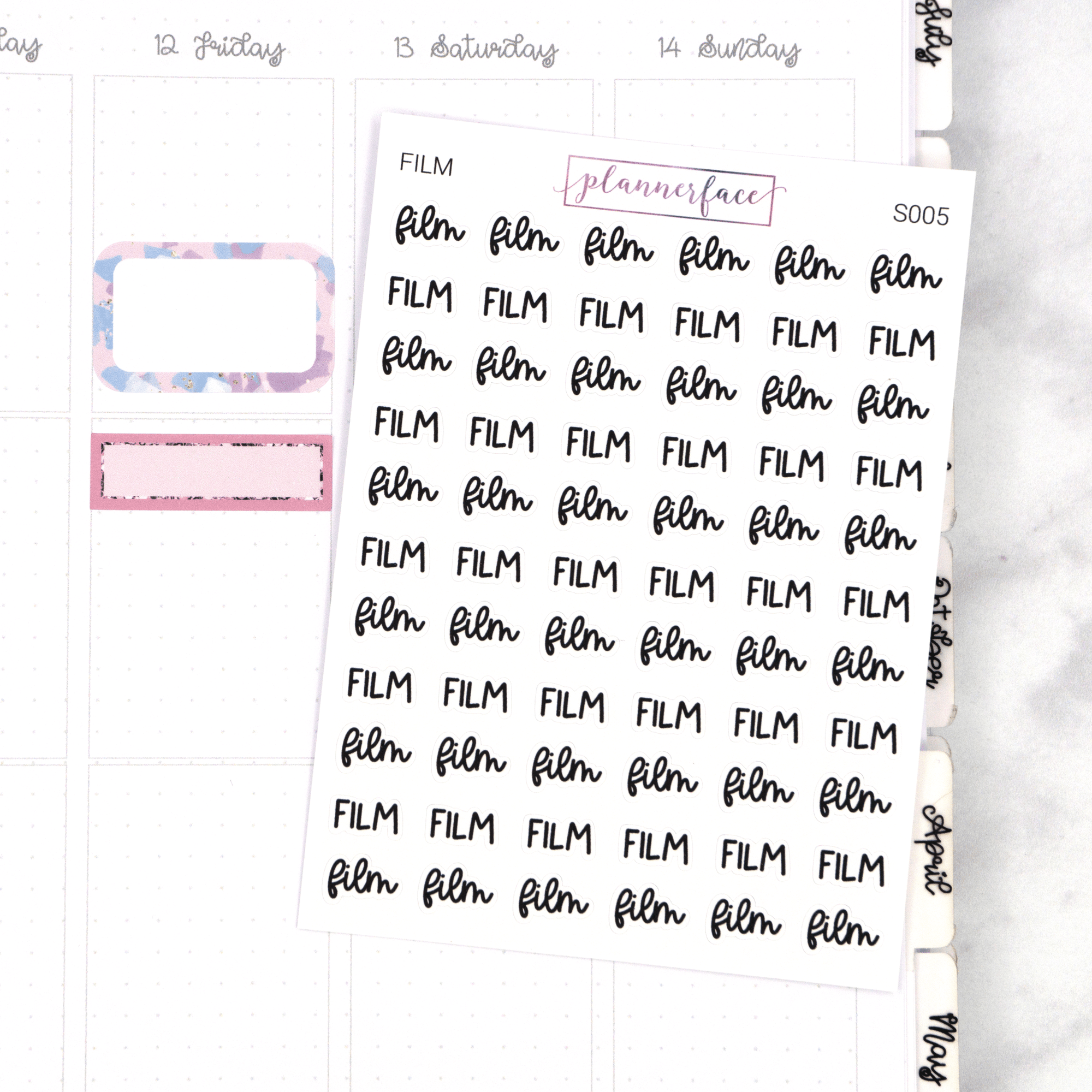 Film | Scripts by Plannerface
