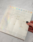 Floral Foil Foil Sticker Pack