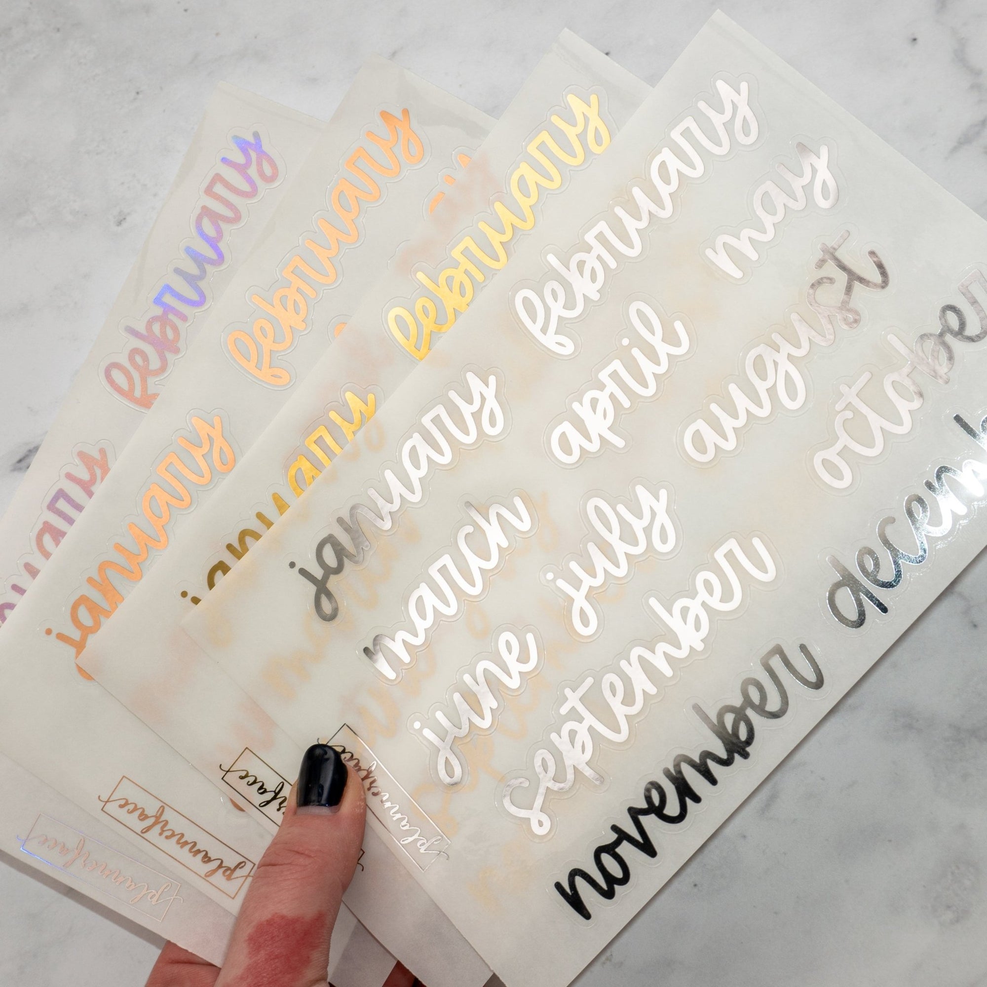 Foil Monthly Kit Scripts 12 Months