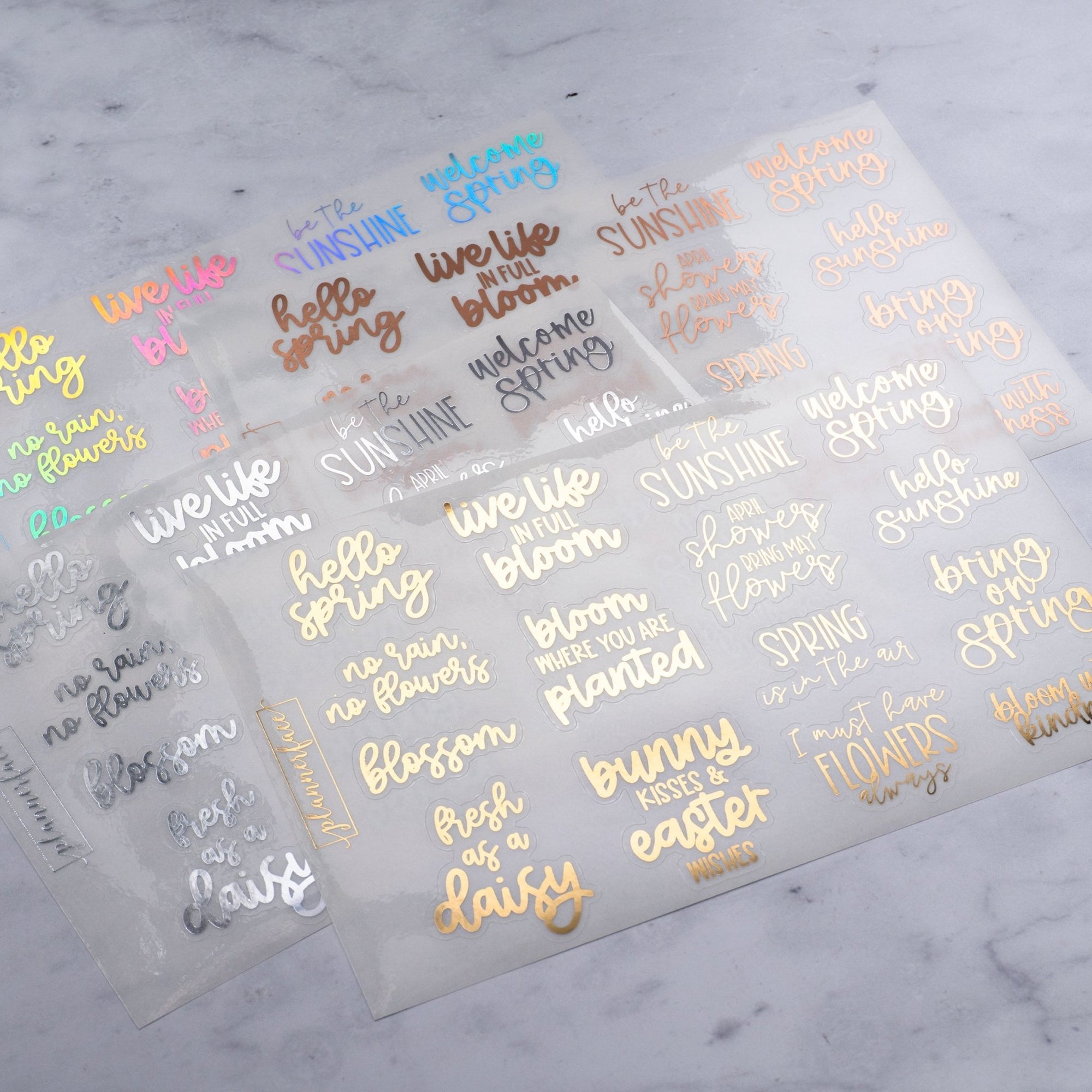 Foil Spring Quote Overlay Scripts