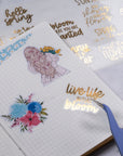 Foil Spring Quote Overlay Scripts