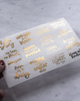 Foil Spring Quote Overlay Scripts