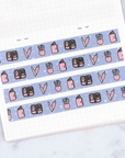 Foiled Doodle Washi Tape Bundle (5 Tapes) by Plannerface