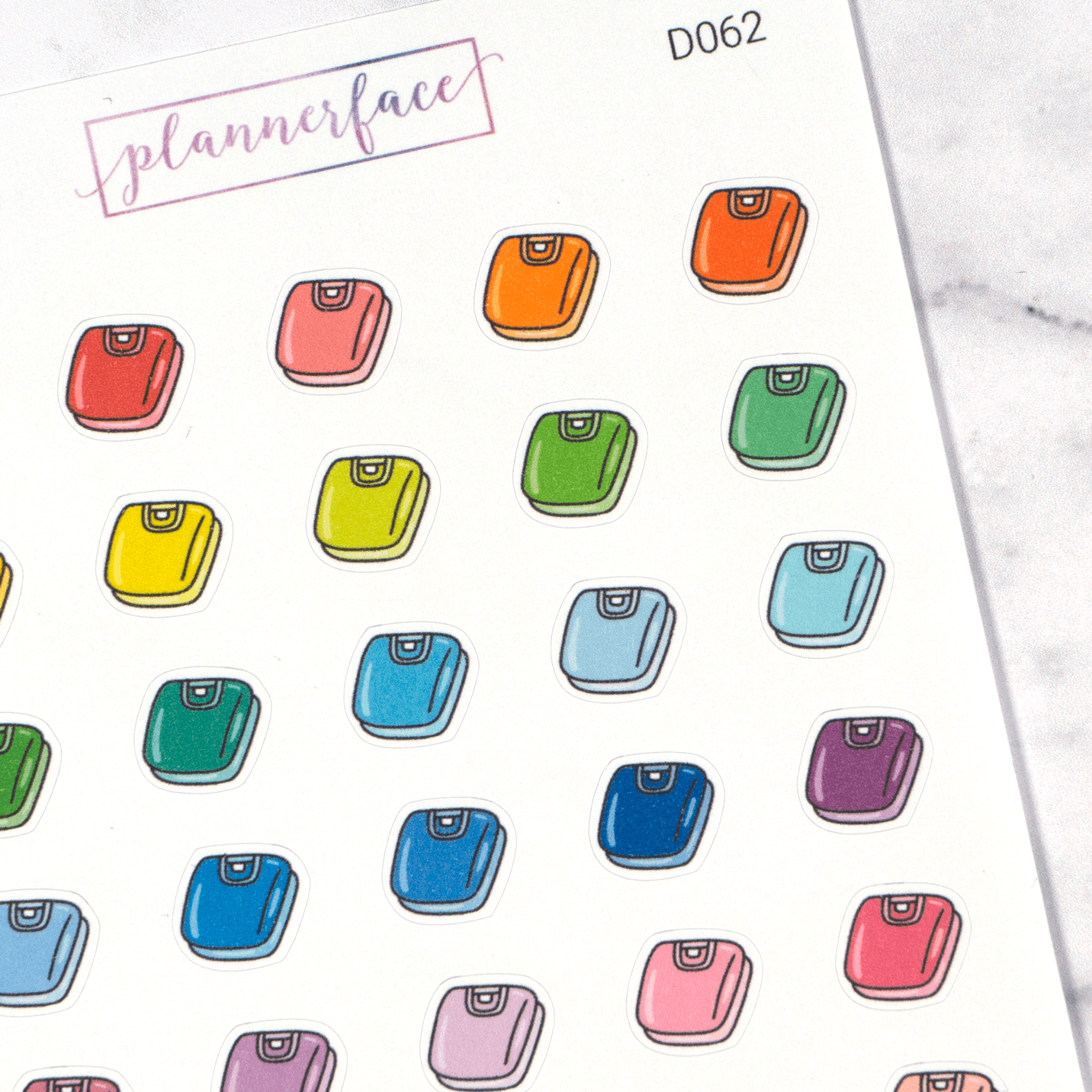 Fold Clothes Multicolour Doodles by Plannerface