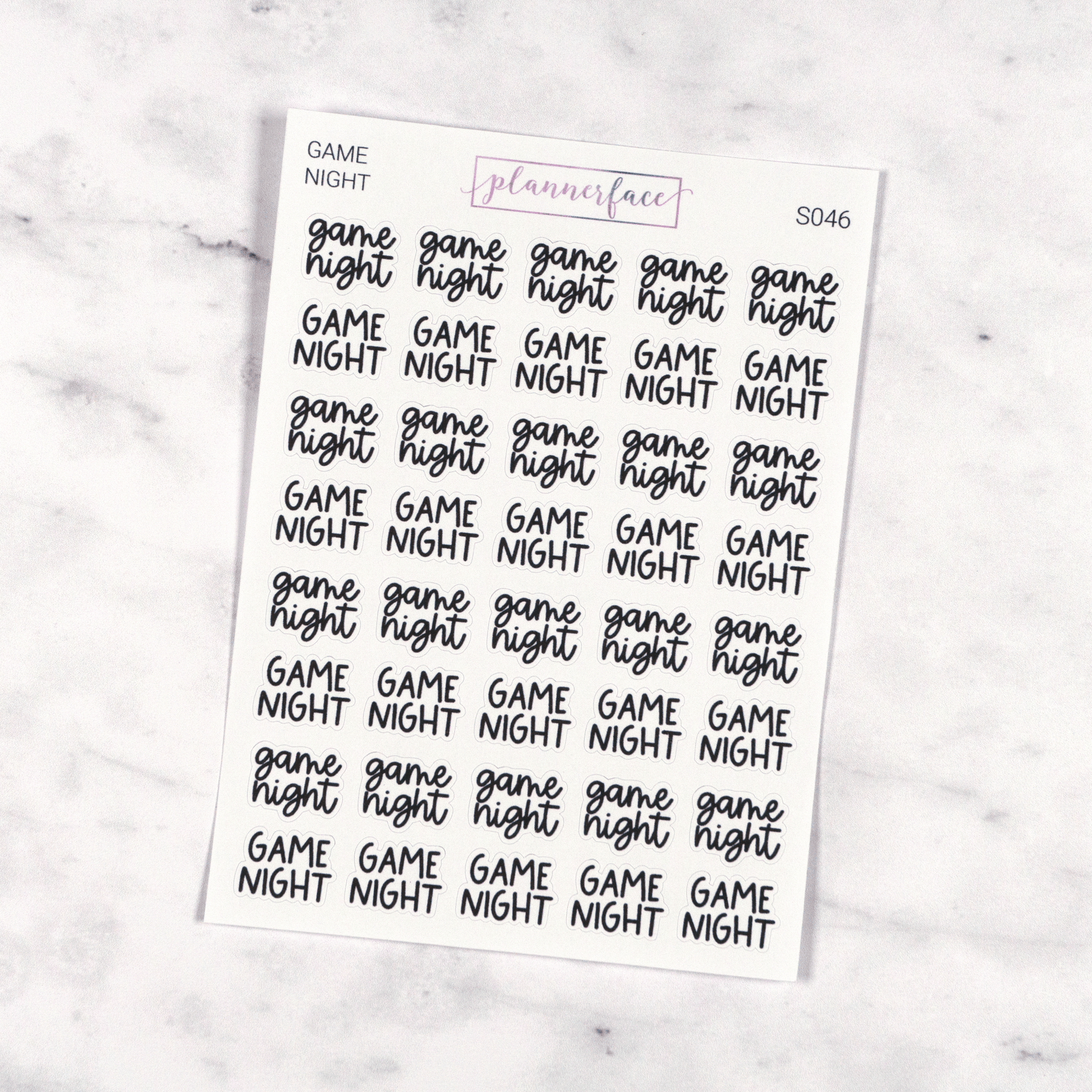 Game Night | Scripts by Plannerface