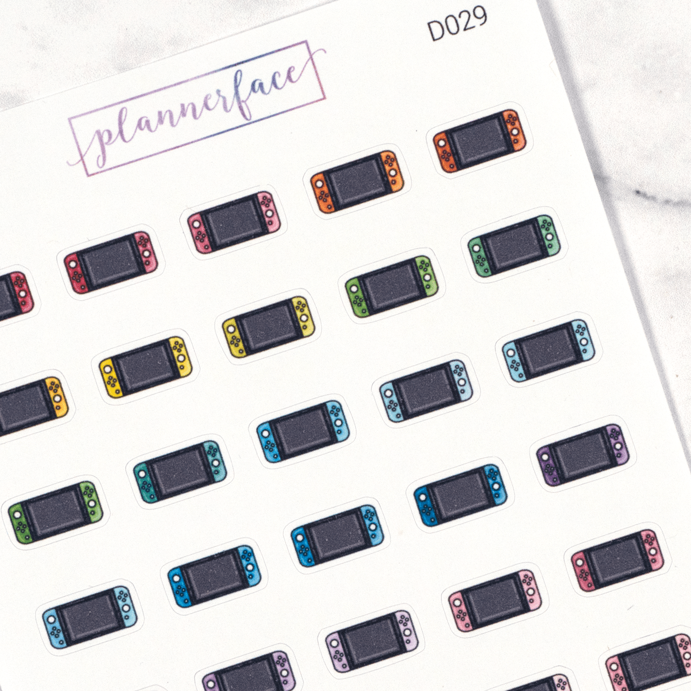 Games Console Doodles by Plannerface