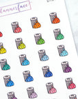 Garbage Can Multicolour Doodles by Plannerface