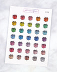 Gift Box Multicolour Doodles by Plannerface