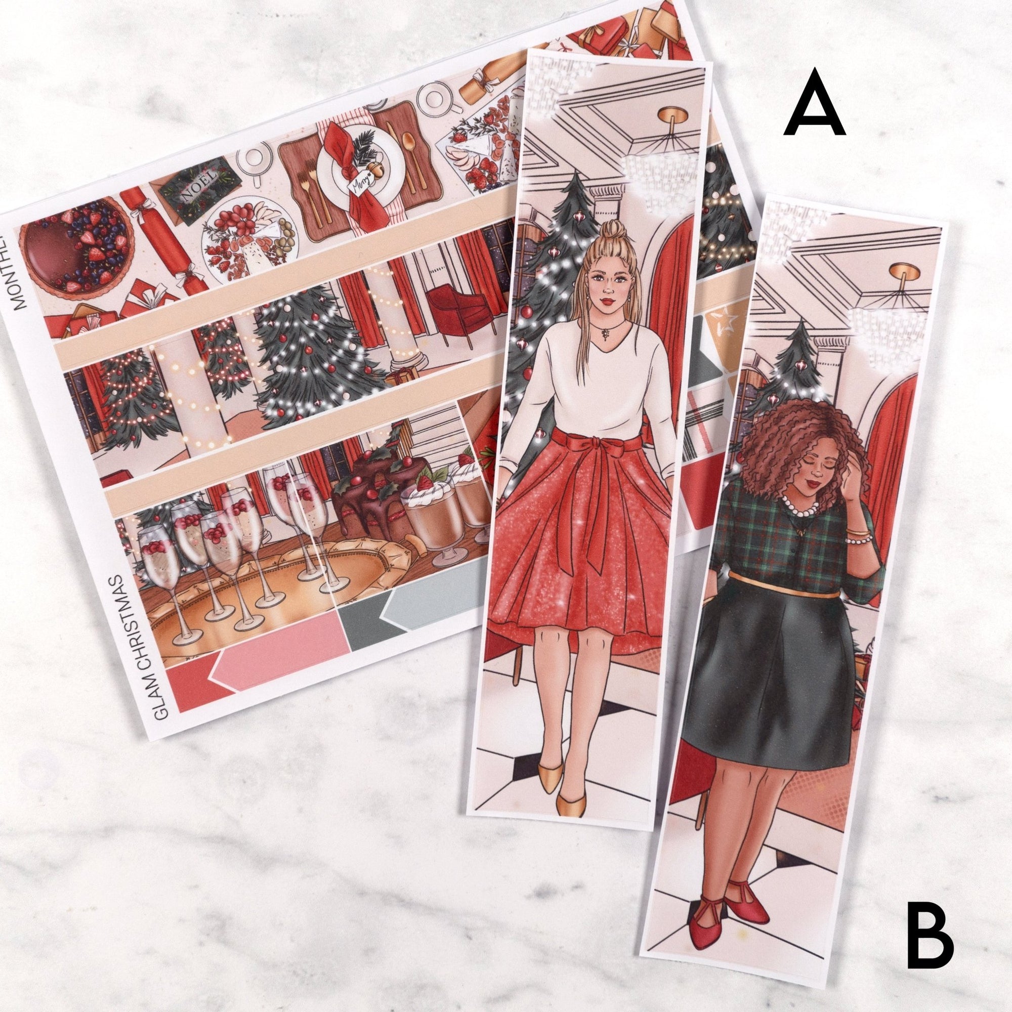 Glam Christmas Monthly Kit by Plannerface