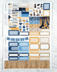 Gold Christmas Mini Kit by Plannerface