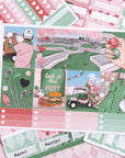 Golf Date Weekly Kit by Plannerface