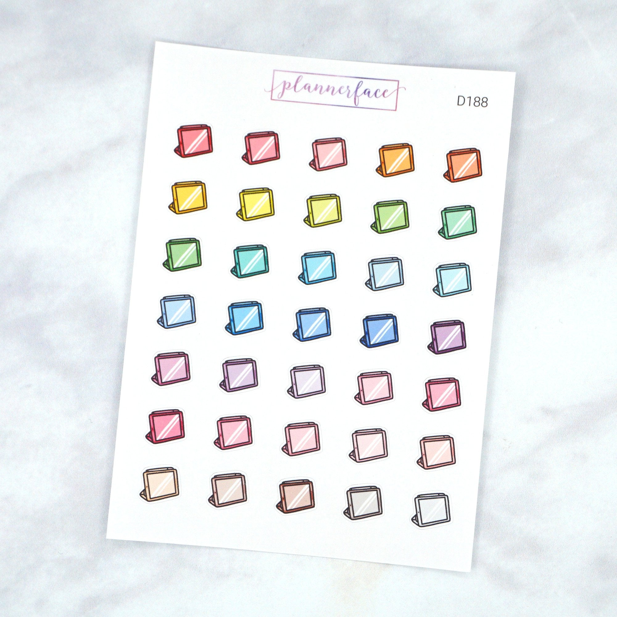 Graphics Tablet Multicolour Doodles by Plannerface